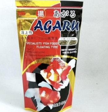 Agaru makanan ikan hias aquarium 100 gr floating